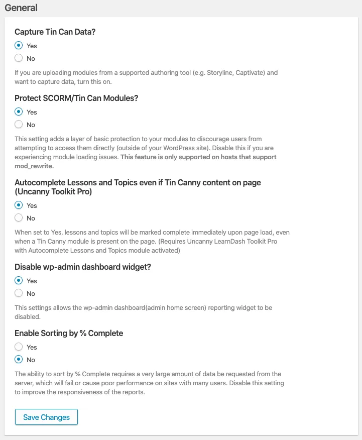 LearnDash Groups for Tin Canny LearnDash Reporting Plugin