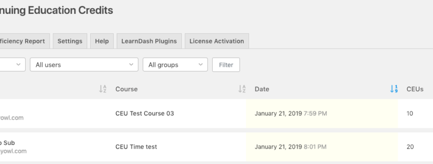 Uncanny Continuing Education Credits 3.0