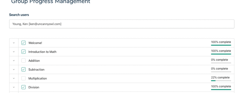 Manage LearnDash Progress