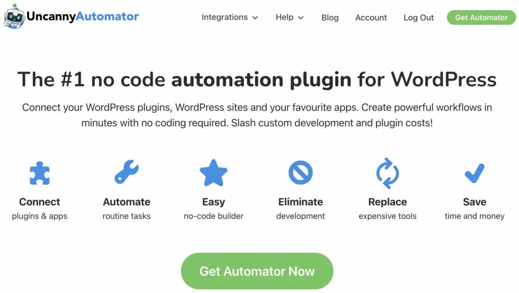 Automator Homepage
