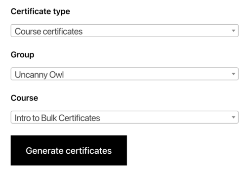 Generate LearnDash Course Certificates